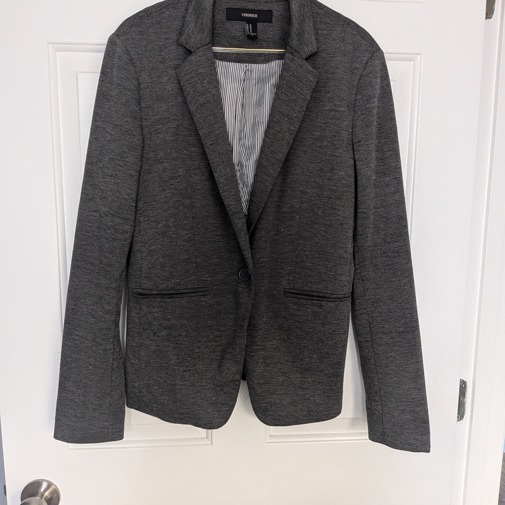 Forever 21 Grey Blazer